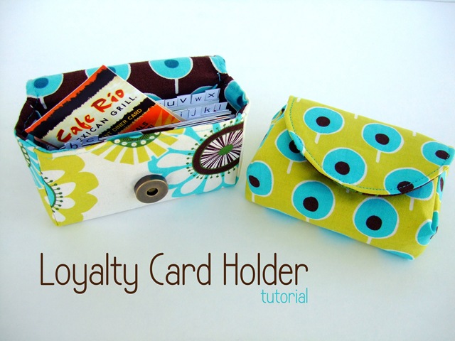 card holder fete tutorial