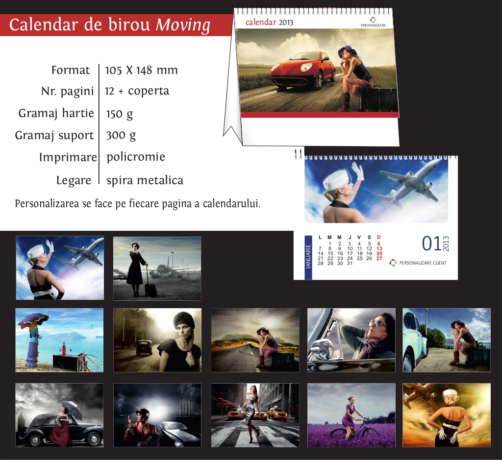 calendar birou 2013 Moving