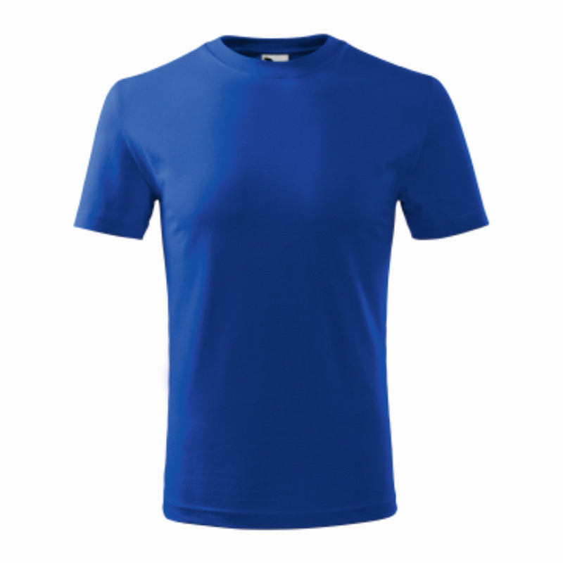 Tricou copii 100% bumbac Ring Spun albastru Tricou copii 100% bumbac Ring Spun albastru