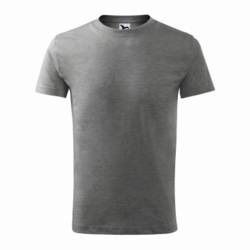 Tricou copii 100% bumbac Ring Spun gri Tricou copii 100% bumbac Ring Spun gri