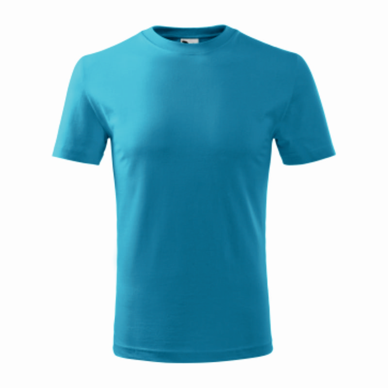 Tricou copii 100% bumbac Ring Spun albastru deschis Tricou copii 100% bumbac Ring Spun albastru deschis