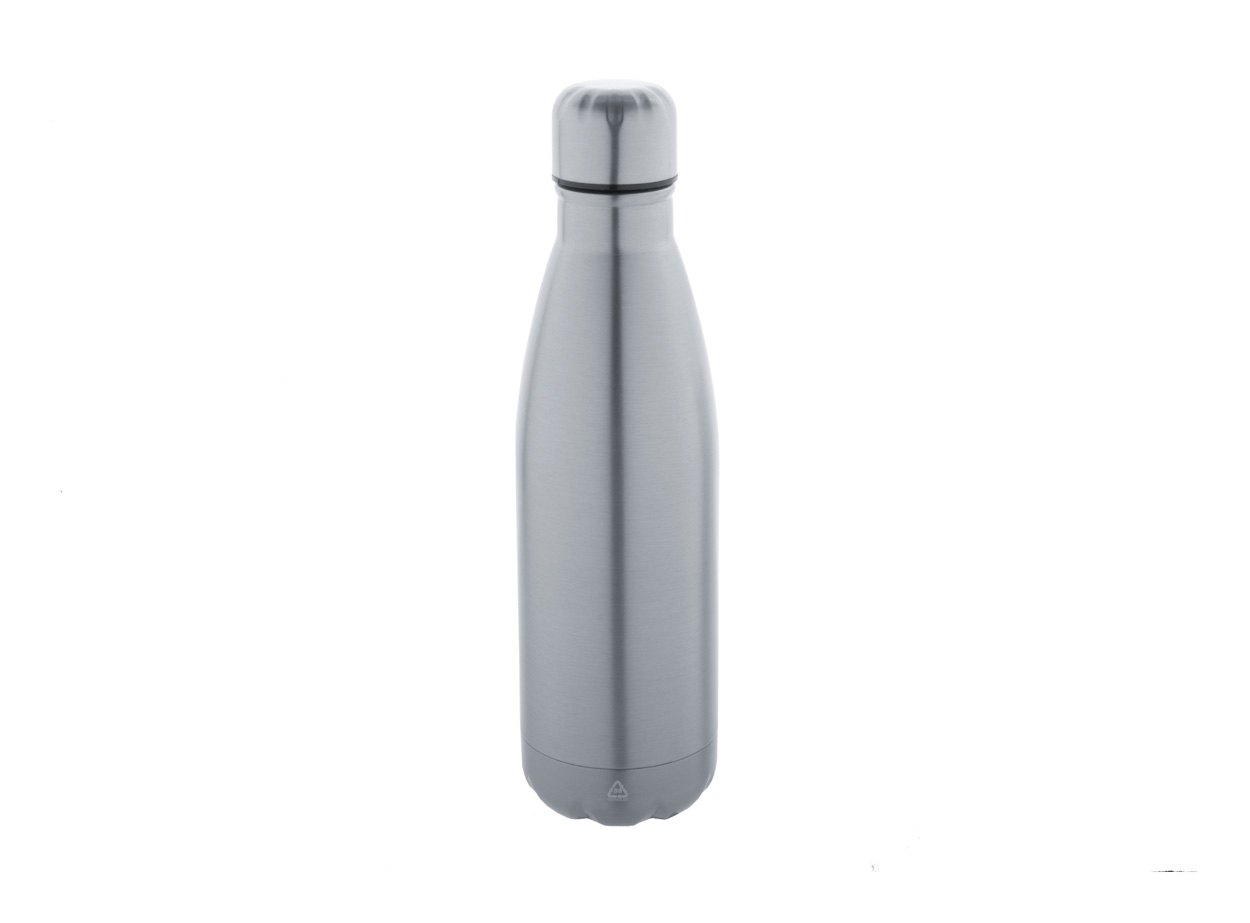 Refill sticlă din oțel inoxidabil reciclat argintiu Refill sticlă din oțel inoxidabil reciclat argintiu