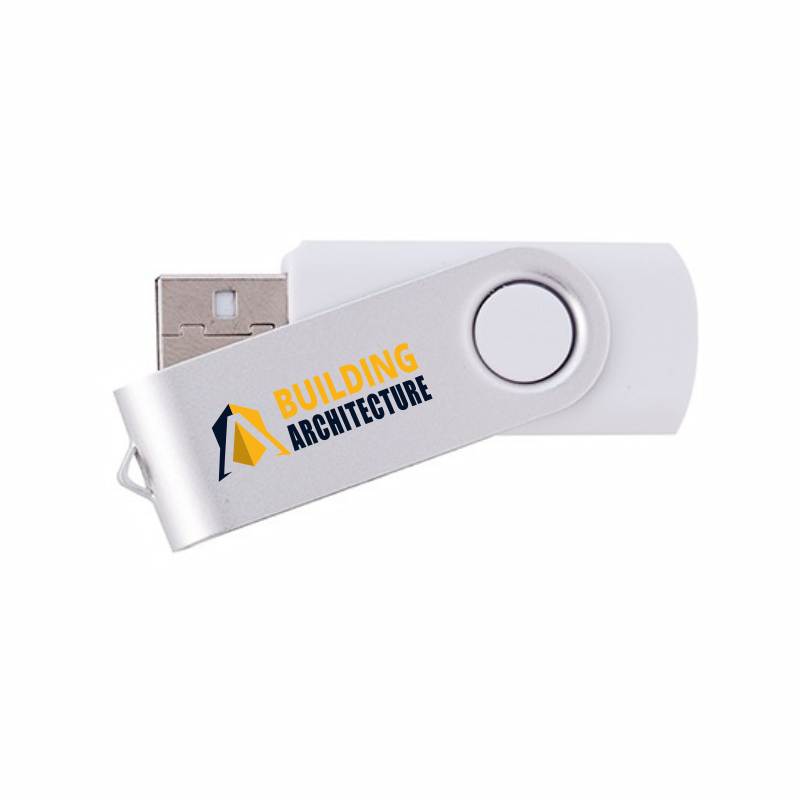 USB New York cu protectie metalica alb USB New York cu protectie metalica alb