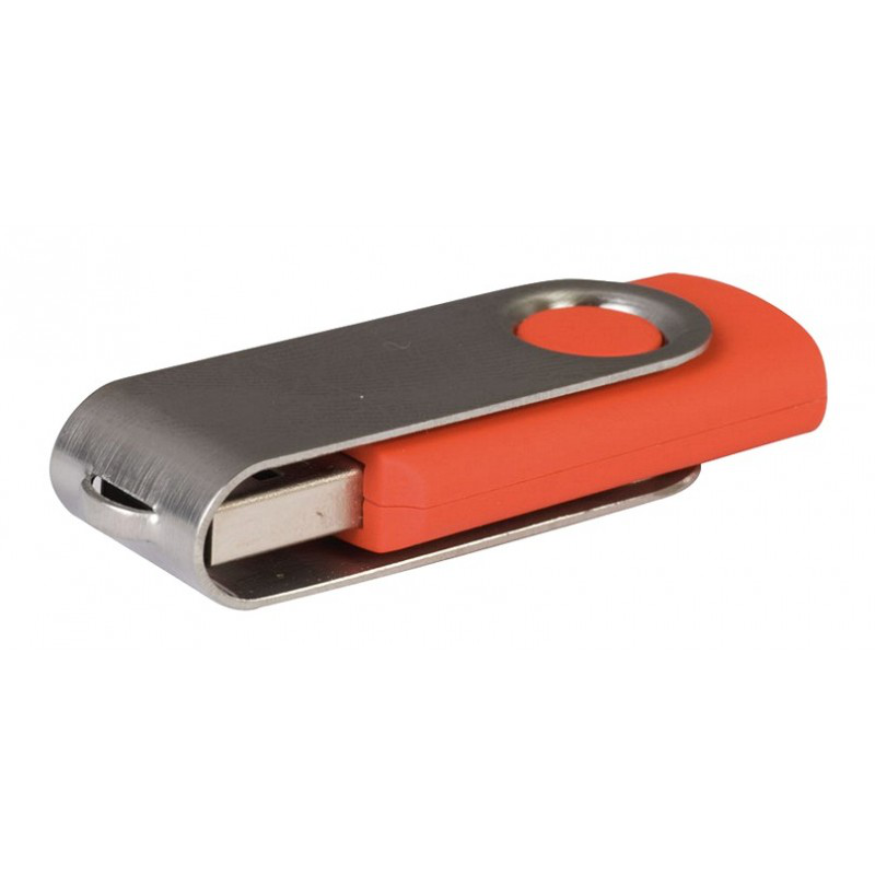 USB New York cu protectie metalica portocaliu USB New York cu protectie metalica portocaliu