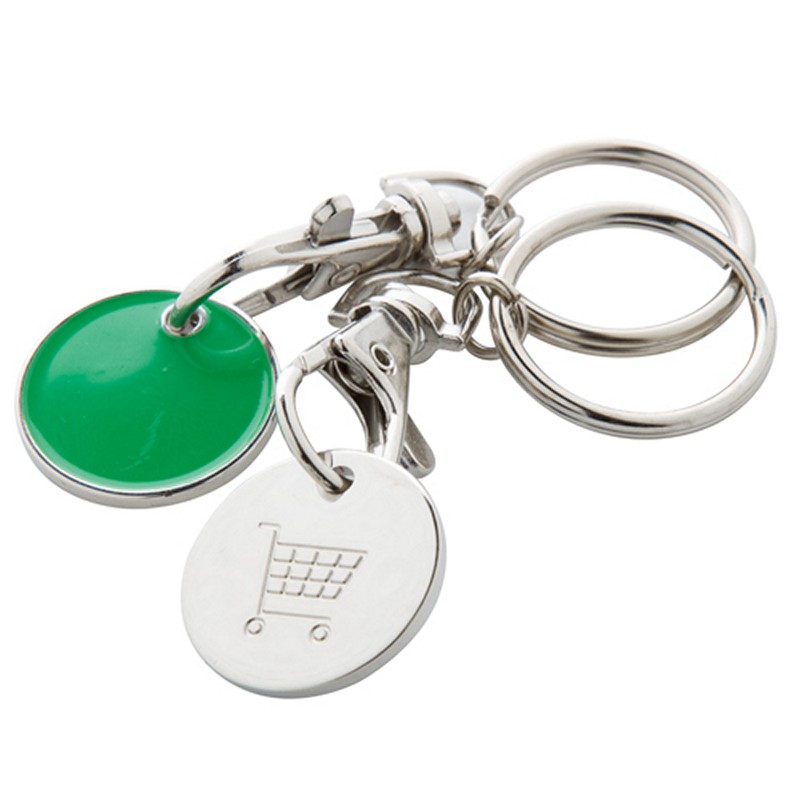 Breloc fisa carucior Euromarket verde Breloc fisa carucior Euromarket verde