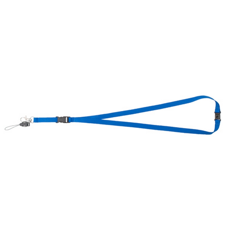 Lanyard poliester Briol albastru Lanyard poliester Briol albastru