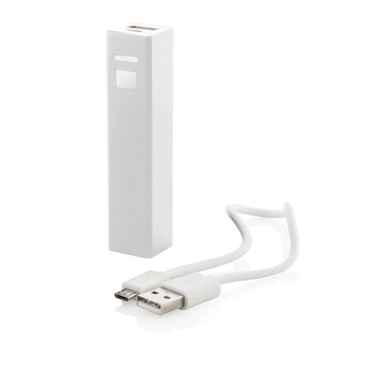 Power Bank aluminiu Thazer alb Power Bank aluminiu Thazer alb