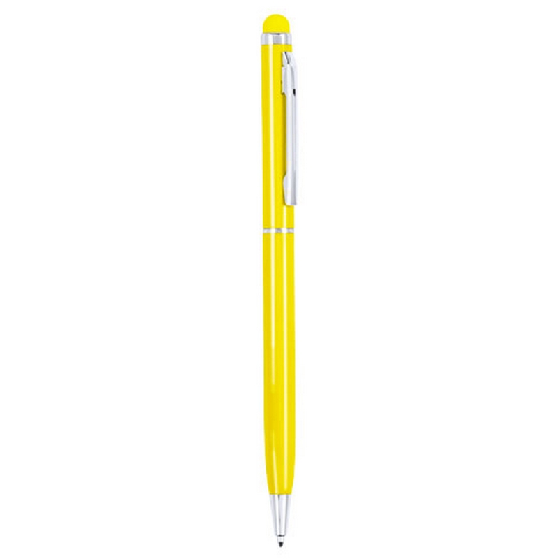 Pix metalic cu stylus Byzar galben Pix metalic cu stylus Byzar galben