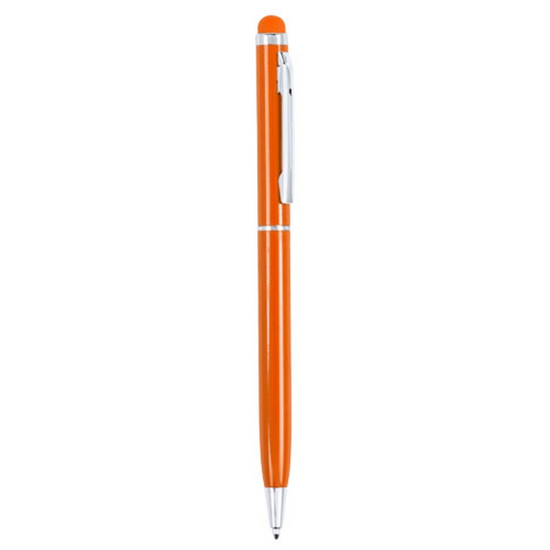 Pix metalic cu stylus Byzar portocaliu Pix metalic cu stylus Byzar portocaliu