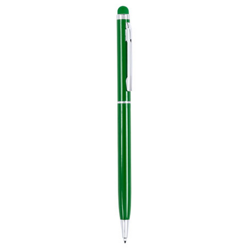 Pix metalic cu stylus Byzar verde Pix metalic cu stylus Byzar verde