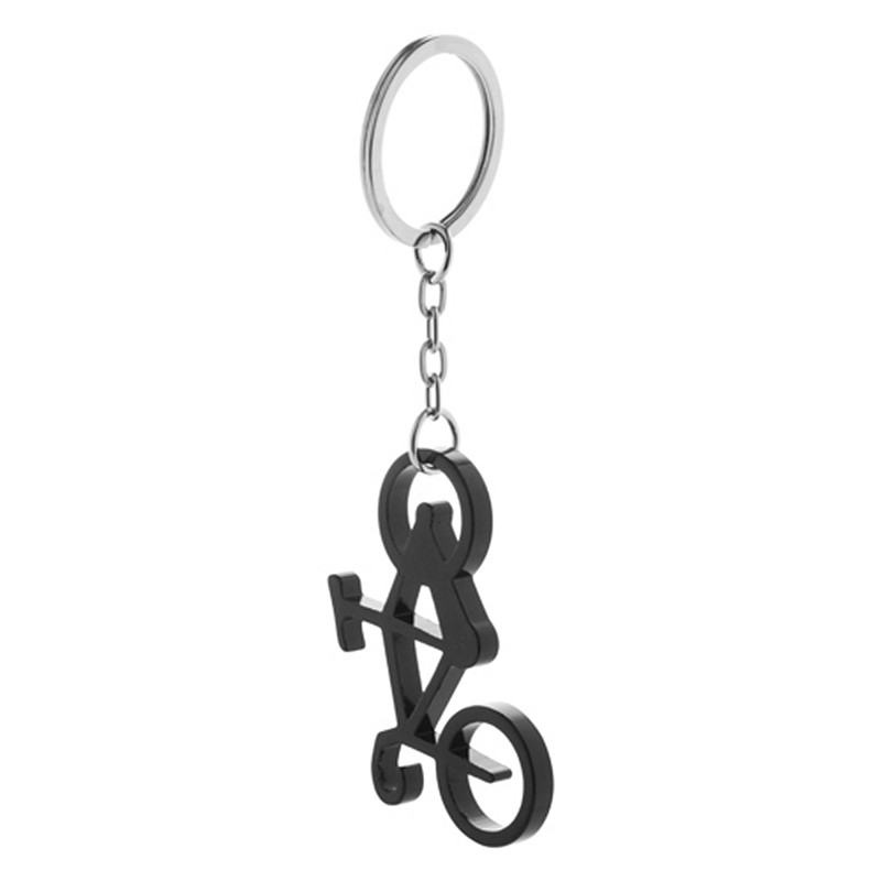 Breloc aluminiu Ciclex negru Breloc aluminiu Ciclex negru