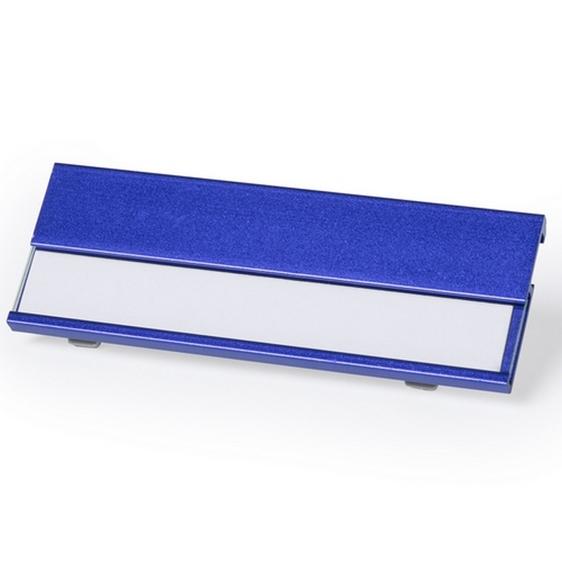 Ecuson din aluminiu Bindel albastru Ecuson din aluminiu Bindel albastru
