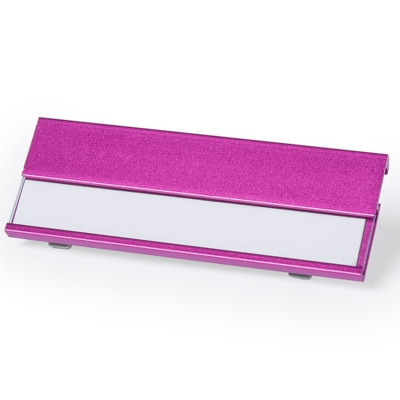 Ecuson din aluminiu Bindel roz Ecuson din aluminiu Bindel roz