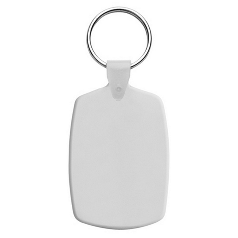 Breloc plastic Slice alb Breloc plastic Slice alb