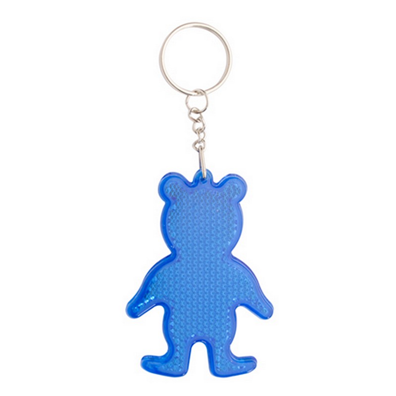 Breloc reflectorizant Safebear albastru Breloc reflectorizant Safebear albastru