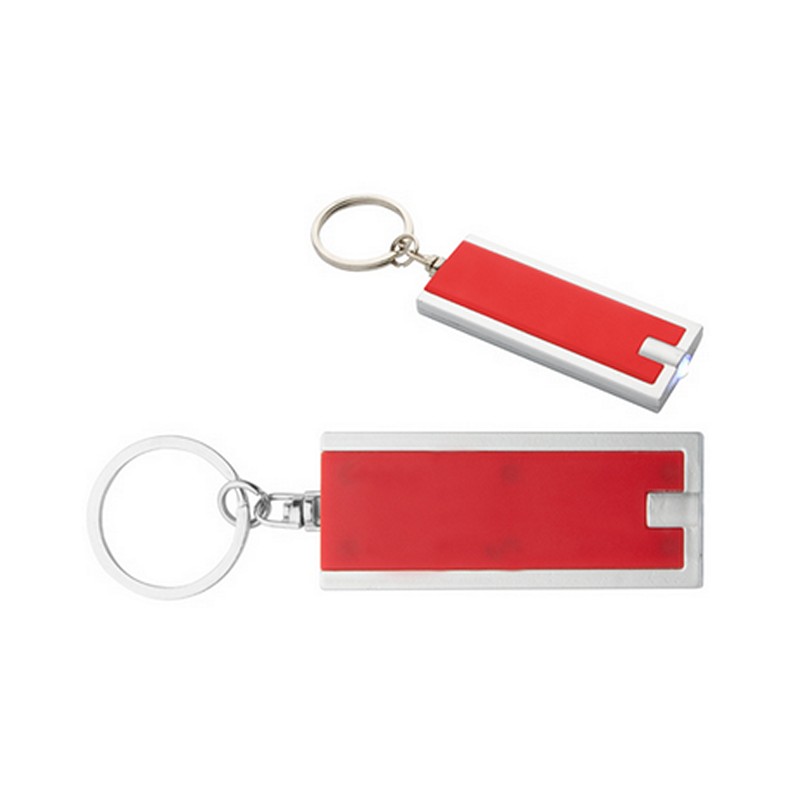 Breloc personalizat cu led rosu Breloc personalizat cu led rosu