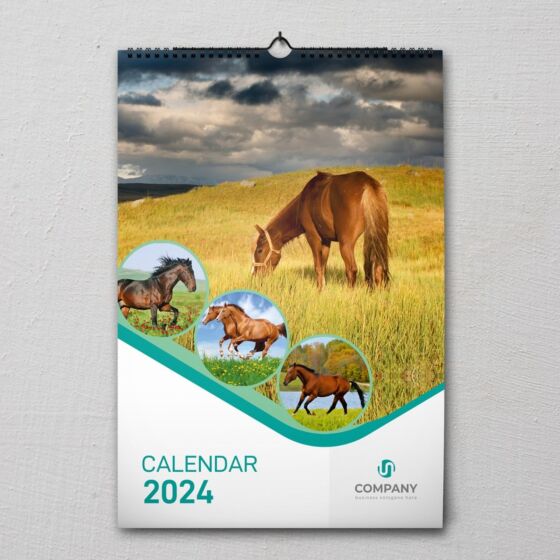 Calendar de perete - Horses