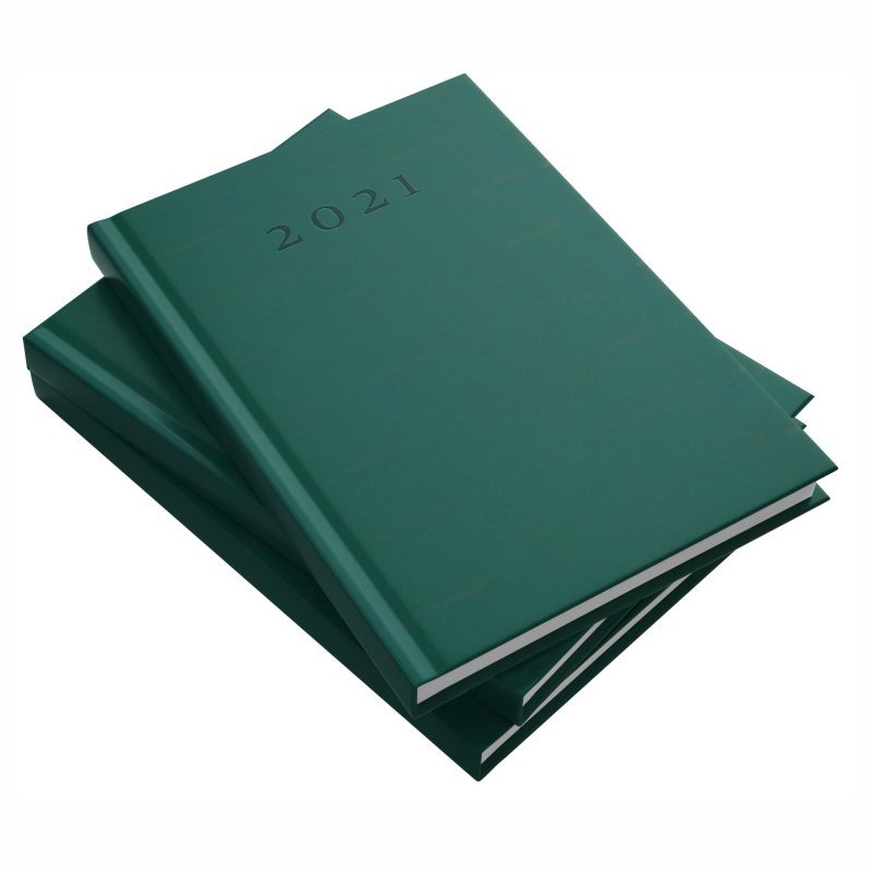 Agenda A5 datata Herlitz verde Agenda A5 datata Herlitz verde