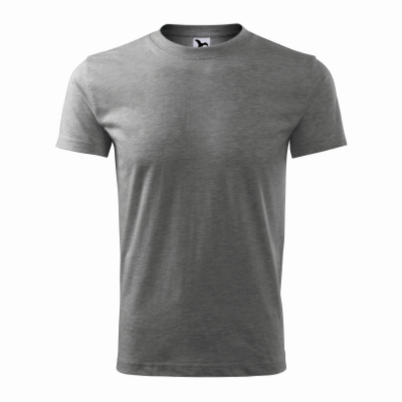 Tricou barbati 100% bumbac gri Tricou barbati 100% bumbac gri