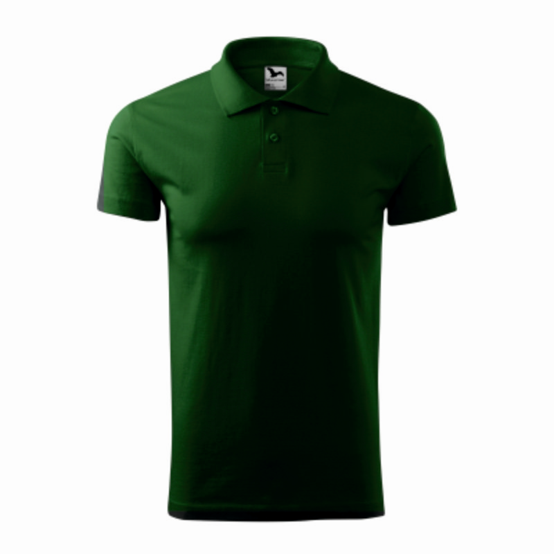 Tricou polo barbati 100% bumbac verde Tricou polo barbati 100% bumbac verde